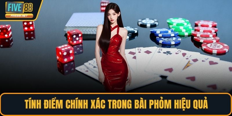Tính điểm chính xác trong bài phỏm hiệu quả